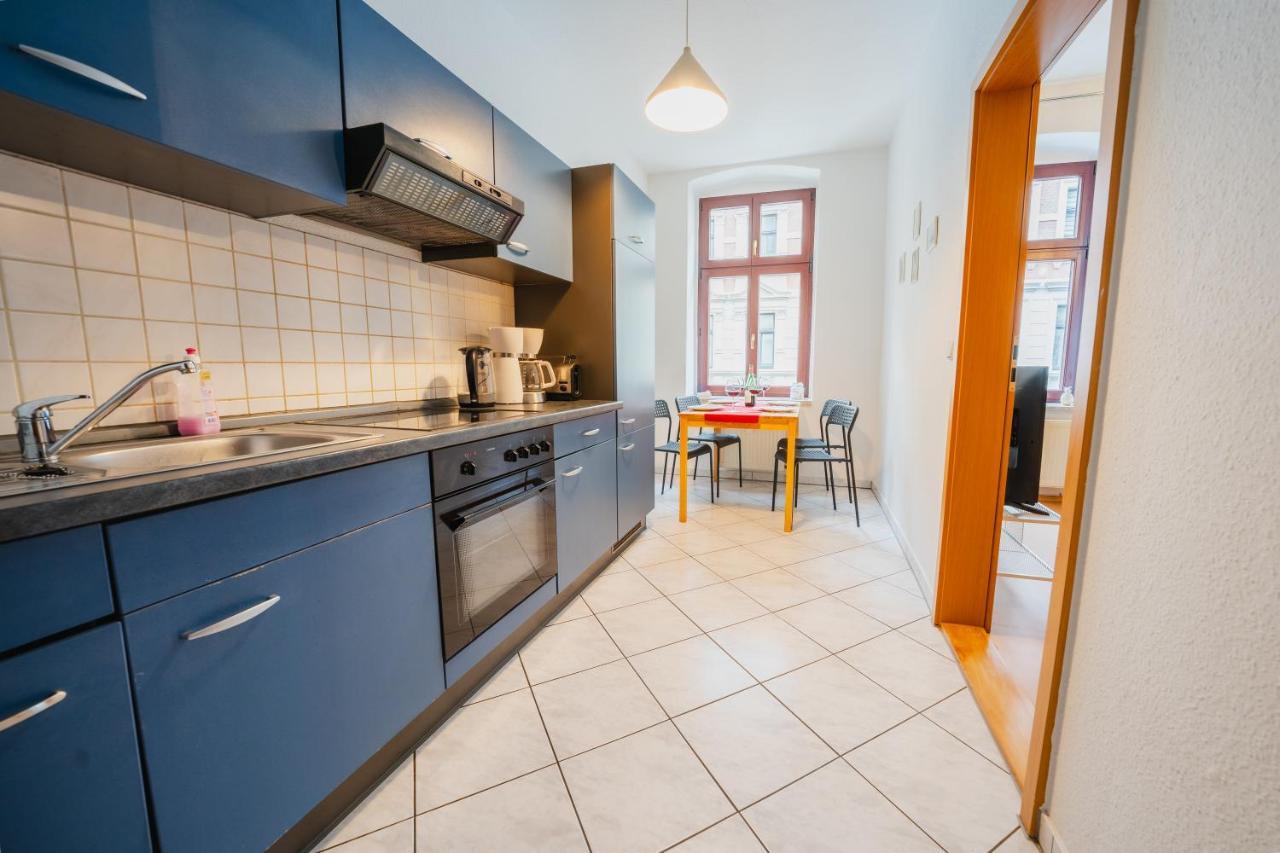 Blue Chili 08 - Magdeburg 2-Zimmer Altbau, Wi-Fi, 5 Pax Εξωτερικό φωτογραφία